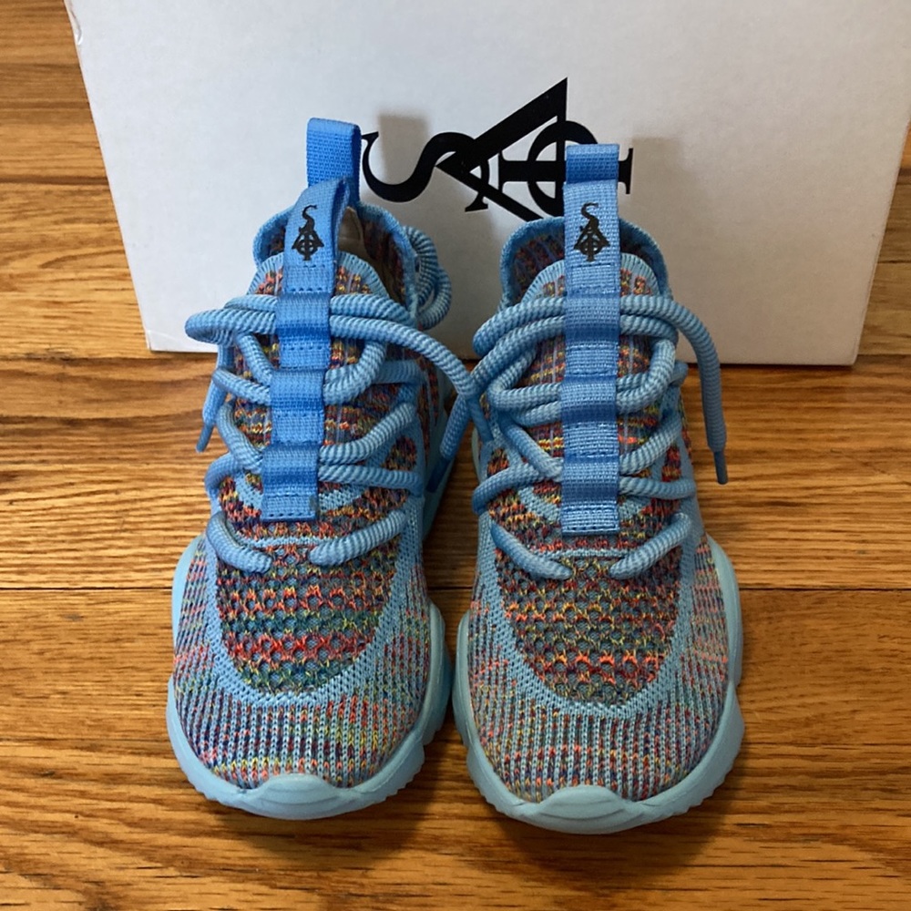 SIA collective CV2 Kids “Blue Biggie” sneakers